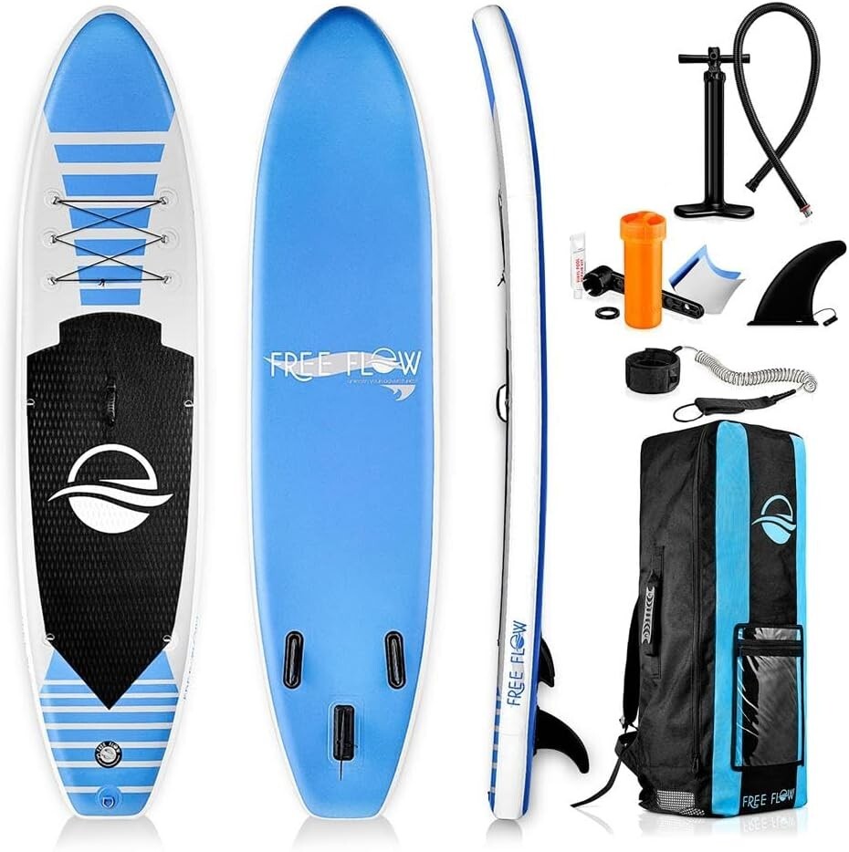 Lightweight 126'' Paddle Board with Complete SUP Accessories - 350 lbs Capacity