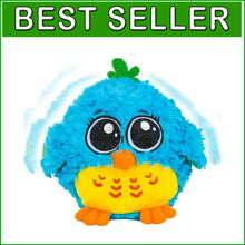 Load image into Gallery viewer, Mr. Blue Singing Bird Toy - Interactive Sound and Touch for Infants &amp; Toddlers