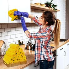 Load image into Gallery viewer, Premium Gold 16''x16'' Microfiber Towels - 40 Pack for Multi-Purpose Cleaning