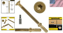 Load image into Gallery viewer, 550-Piece Self-Drilling Reamer Tek Torx Screws for Wood to Metal Fastening