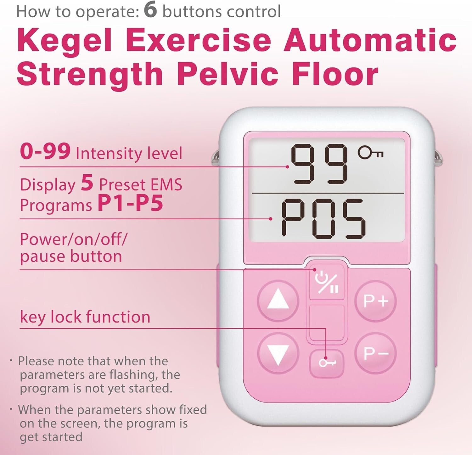 Kegel Exerciser & Incontinence Stimulator with Probe for Women’s Bladder Control