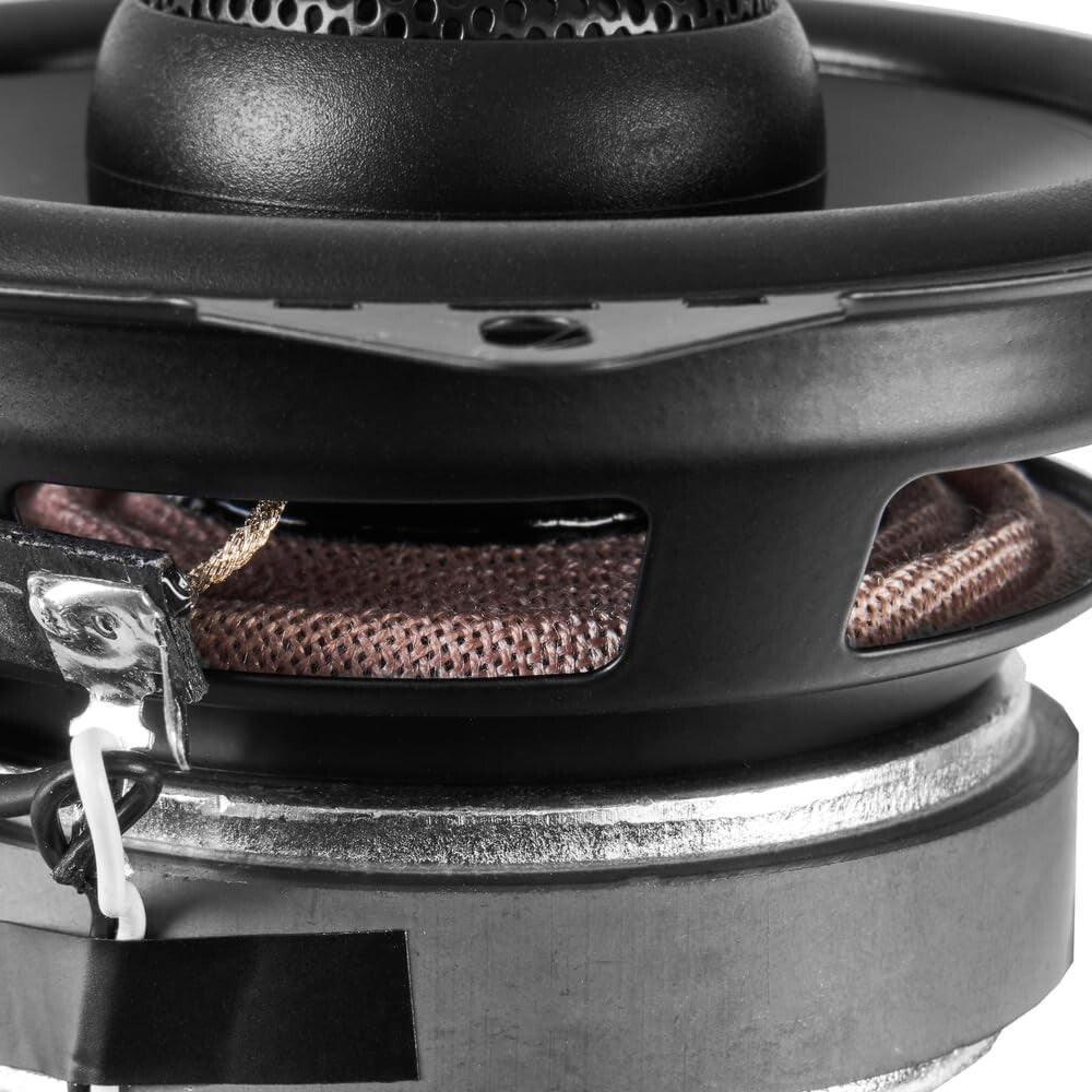 Durable 300W 4-Inch Coaxial Car Speakers - Easy Install for Ultimate Sound