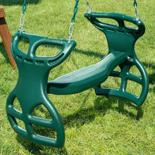Load image into Gallery viewer, Easy Assembly Gliding Tandem Swing - Perfect for Outdoor Adventures