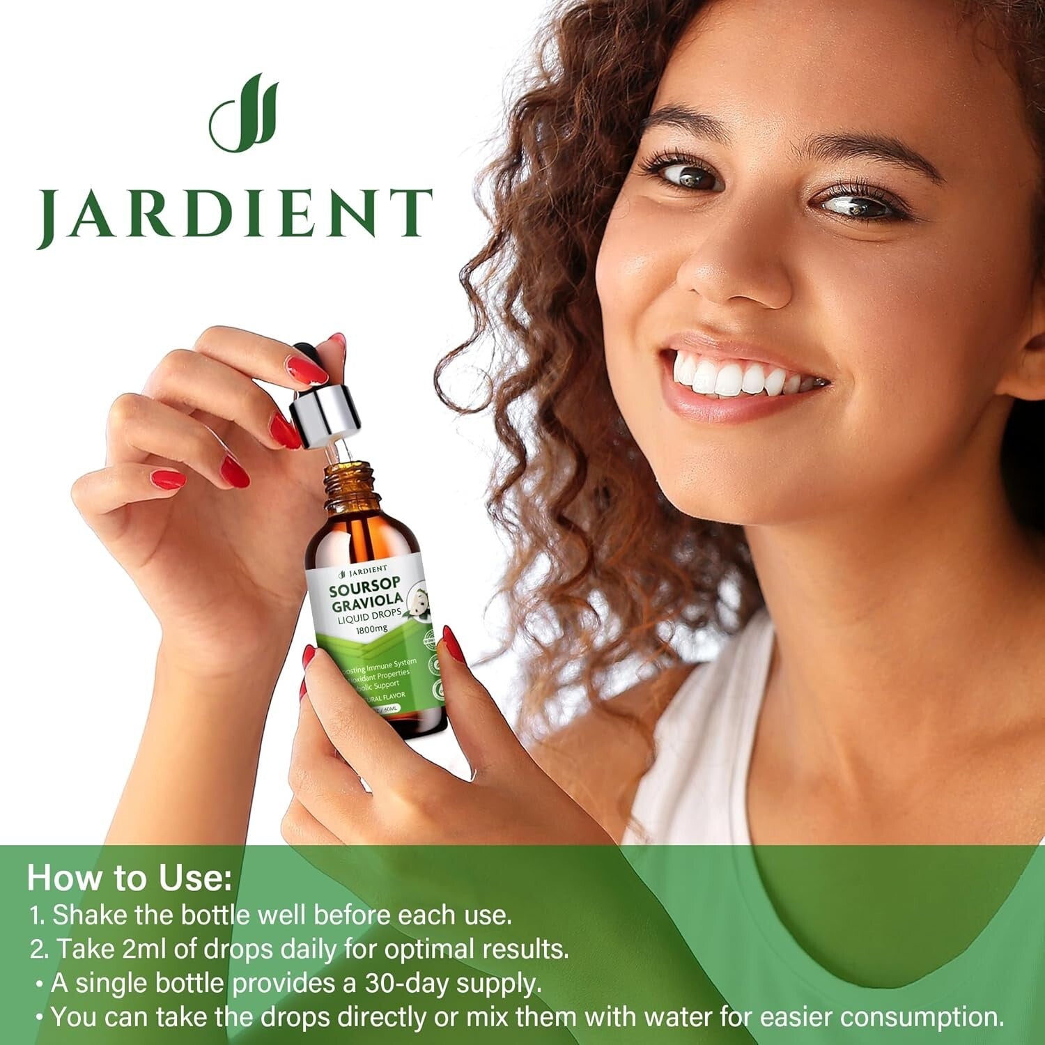 Premium Graviola Soursop Oil: Superior Absorption Wellness Drops - 120ml Total