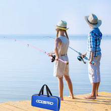 Load image into Gallery viewer, Beginner-Friendly Kids Fishing Kit - Pink Telescopic Rod &amp; Size Options 1.2-1.8M