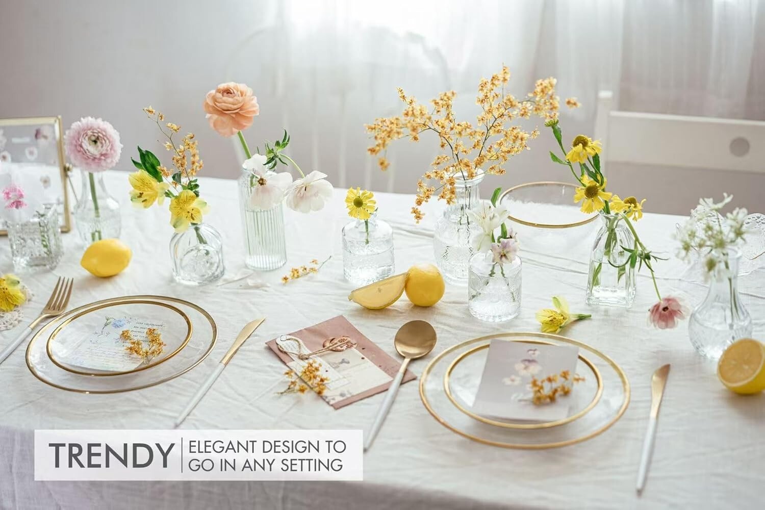 Charming Set of 32 Clear Glass Bud Vases – Ideal for Centerpieces and Gifts