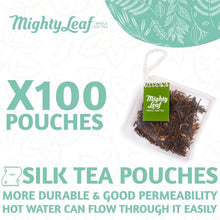 Load image into Gallery viewer, Intoxicating Organic Spring Jasmine Green Tea - 100 Silk Foil Bags Inside