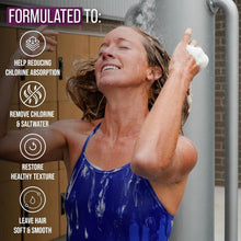 Load image into Gallery viewer, Specialized Swimmers Shampoo with Dead Sea Minerals - Pack of 2 for Healthy Hair