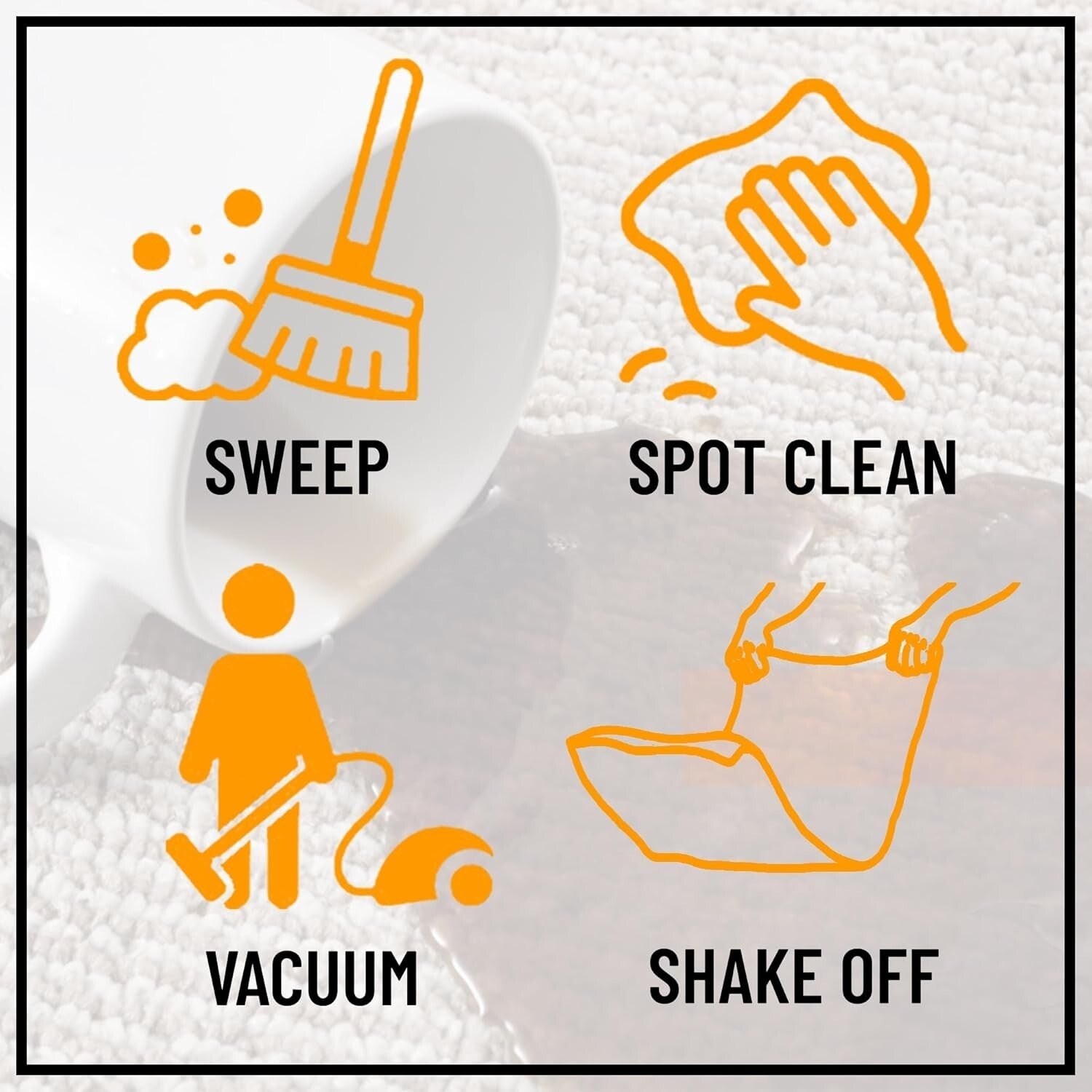 Elegant 2'7" x 9'10" Bordered Design Runner Rug for Hallway & Living Room