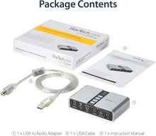 Load image into Gallery viewer, Easy-to-Install 7.1 USB Sound Card for Laptops and Desktops – High-Quality Sound