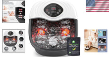 Load image into Gallery viewer, Spa-Quality Foot Massager with Adjustable Heat &amp; Epsom Salt - Family Friendly