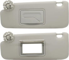 Load image into Gallery viewer, Grey Left &amp; Right Sun Visors for Chevy Cruze 2011-2019 - Easy Fit Replacement