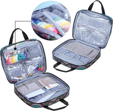 Load image into Gallery viewer, Complete Craft Carry Case with 100 Threads and Embroidery Essentials Included