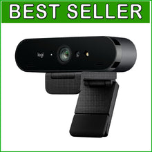 Load image into Gallery viewer, Professional 4K Webcam with Dual Mics, HDR Lighting and Windows Hello Technology