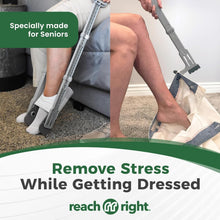 Load image into Gallery viewer, Sleek Two-Handle Dressing Tool for Comfortable and Easy Sock Application