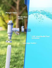 Load image into Gallery viewer, Effortless Pool Maintenance: 2-Pack Plunger Valves with Pipe Holder Hose Adapter