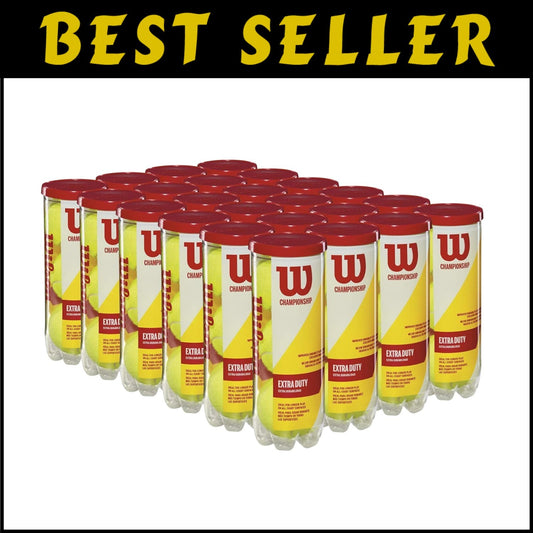 Durable Extra Duty Tennis Balls, 72 Pack – Ideal for Hard Surfaces & All Levels