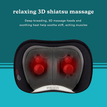 Load image into Gallery viewer, Portable Shiatsu Back and Neck Massager with Heat - Lightweight &amp; Versatile