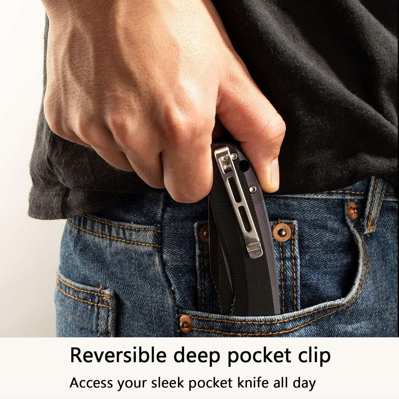 Durable Outdoor Folding Knife 3.5” Blade – Lightweight and Water-Resistant