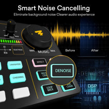Load image into Gallery viewer, Multifunctional Podcast Equipment Bundle: Mixer, Mic, Effects &amp; Live Streaming