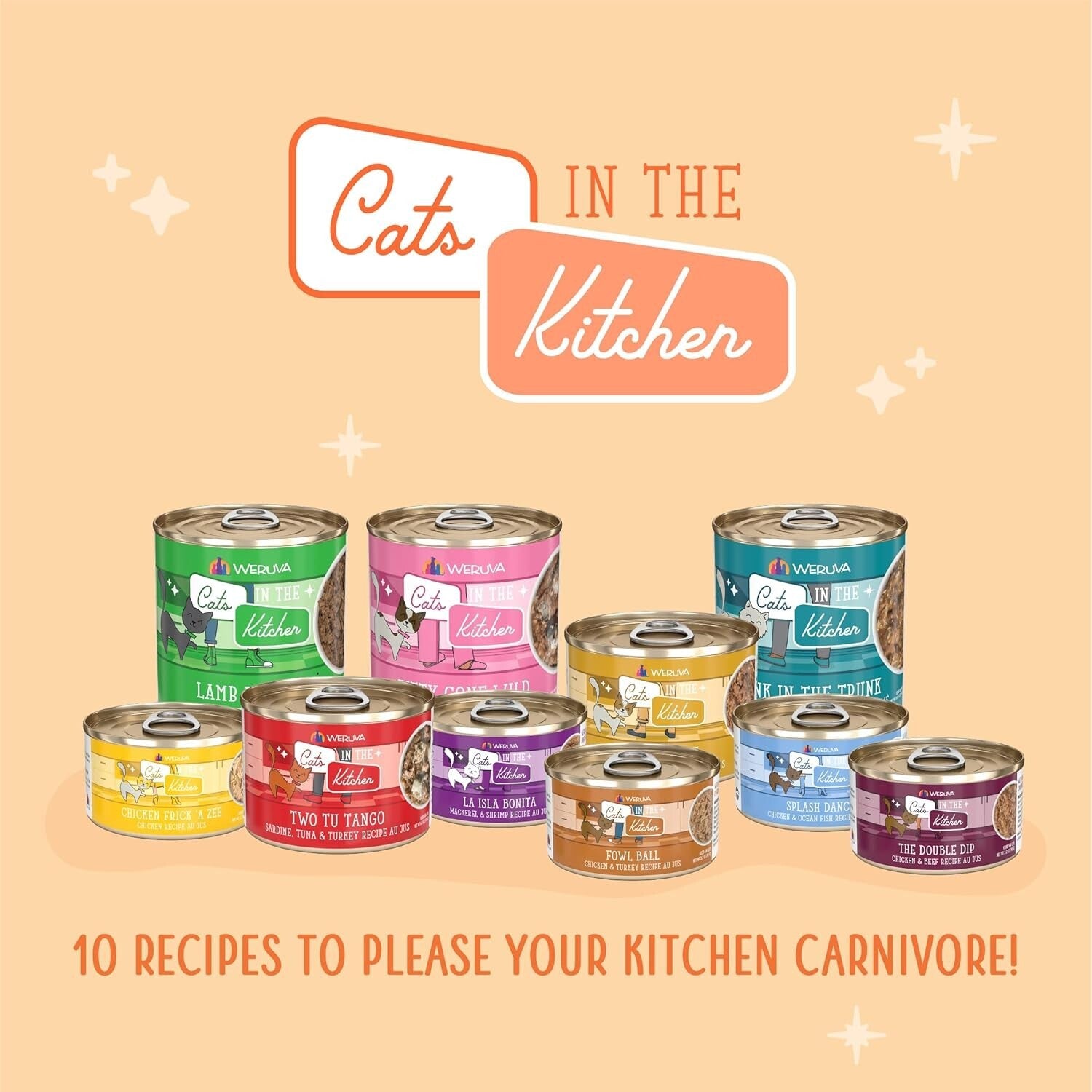 Indulge Your Feline Friend: 24 Can Kitchen Cuties Wet Cat Food Variety Pack