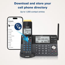 Load image into Gallery viewer, Ultimate Long Range 5-Handset DECT Phone with Bluetooth, 22 Min Answering System