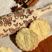 Load image into Gallery viewer, SUMMER 3 Kid Rolling Pin Set - Engraved Mini Baking Tools for Creativity