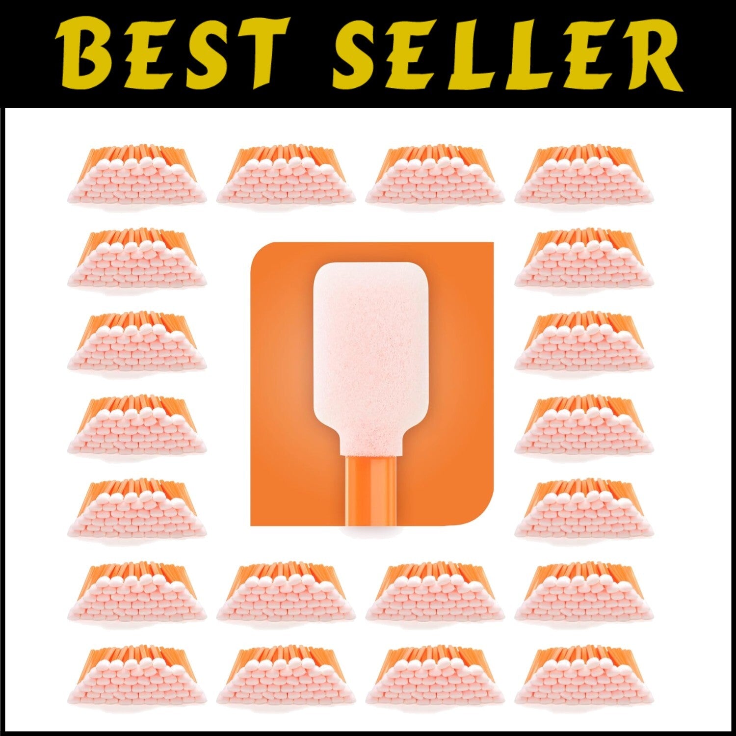 Professional Grade Foam Swabs 5.25" - Perfect for Printer and Household Cleaning