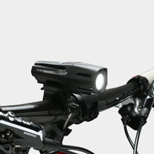 Load image into Gallery viewer, Durable IP67 Waterproof 650 Lumen Bicycle Headlight with Secure Handlebar Mount