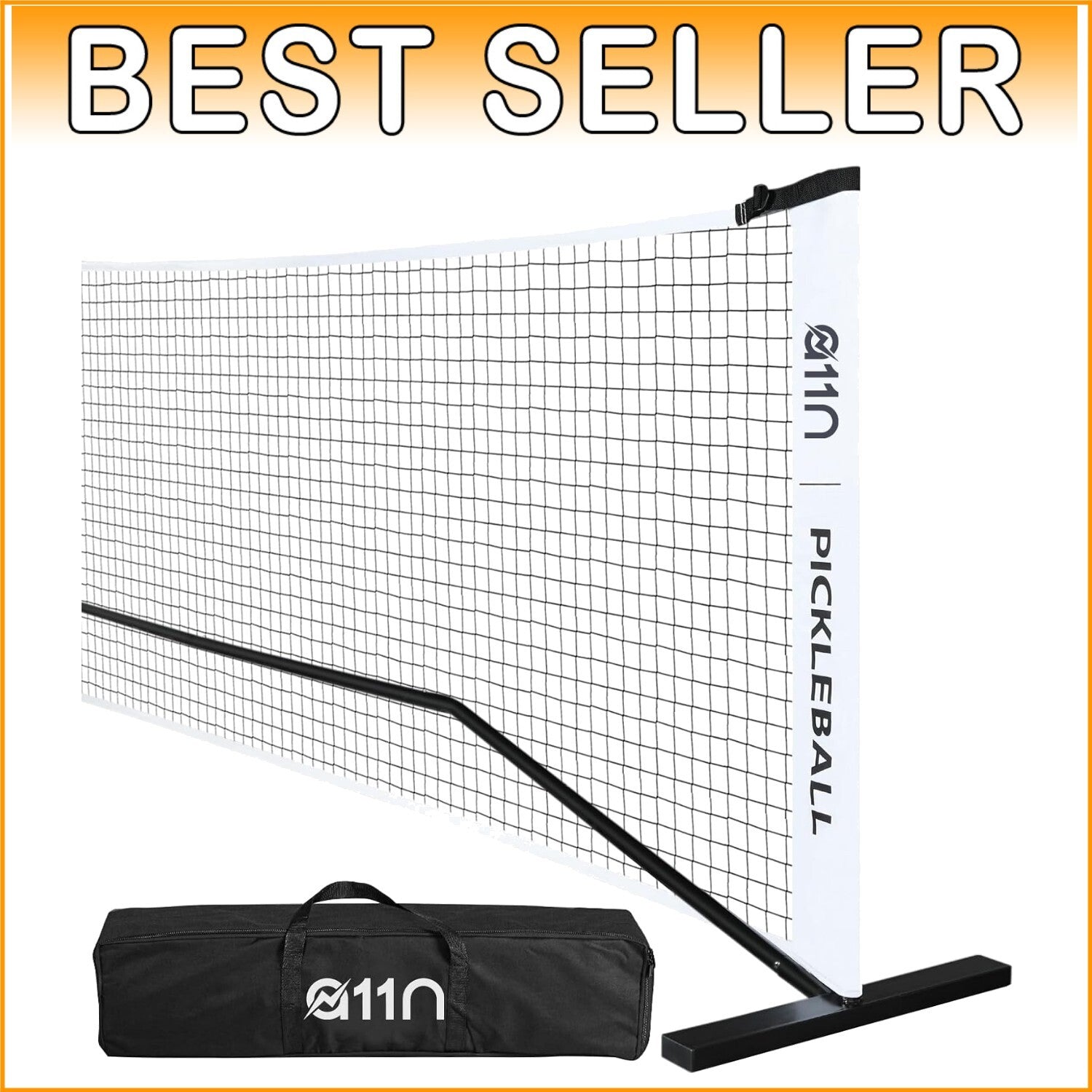 Fast Assembly Pickleball Net with Carry Bag - Perfect for Tournaments & Leisure