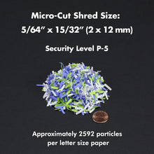 Load image into Gallery viewer, Commercial Grade Micro-Cut Shredder - 200-Sheet Auto Feed with 8.5 Gallon Bin