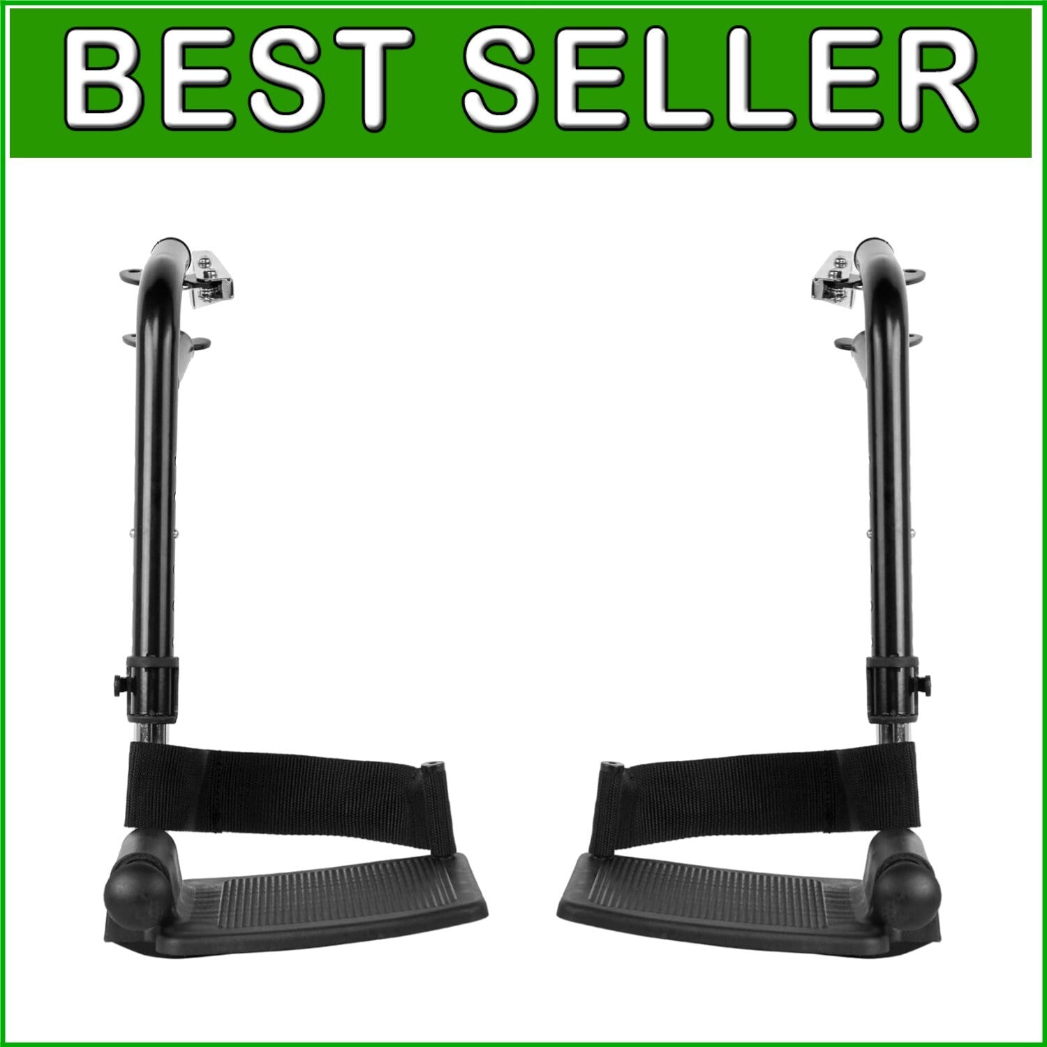 Universal Adjustable Legrests for Wheelchairs - Enhance Comfort and Support