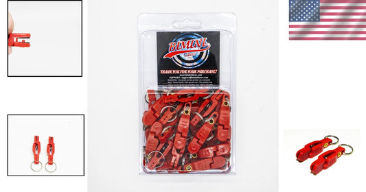 Pro Snap Weights Fishing Clips - 25 Corrosion-Resistant Trolling Accessories