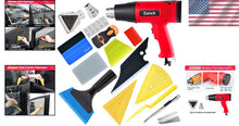 Load image into Gallery viewer, 29-Piece Deluxe Window Tint Kit with 2000W Heat Gun - Professional Installation