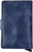 Load image into Gallery viewer, Vintage Black Card Holder for Women - Slim Profile, High-Quality Craftsmanship