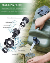 Load image into Gallery viewer, BPA-Free 5-Gallon Leak-Proof Water Container - Ideal for Overlanding &amp; Hiking