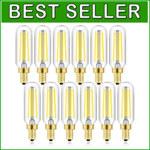 Load image into Gallery viewer, Dimmable E12 8W LED Bulb - 100W Incandescent Equivalent, Ideal for Chandeliers