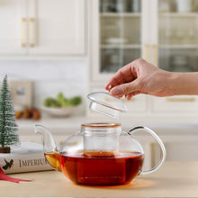 Load image into Gallery viewer, Durable Dishwasher Safe Glass Teapot with Infuser - Ideal Gift for Tea Lovers
