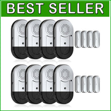 Load image into Gallery viewer, Peace of Mind: 8-Pack Door/Window Alarms with Adjustable Volume Safety Features