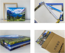 Load image into Gallery viewer, Breathtaking Oxbow Bend National Park Art - 16x24 Framed Canvas for Your Home