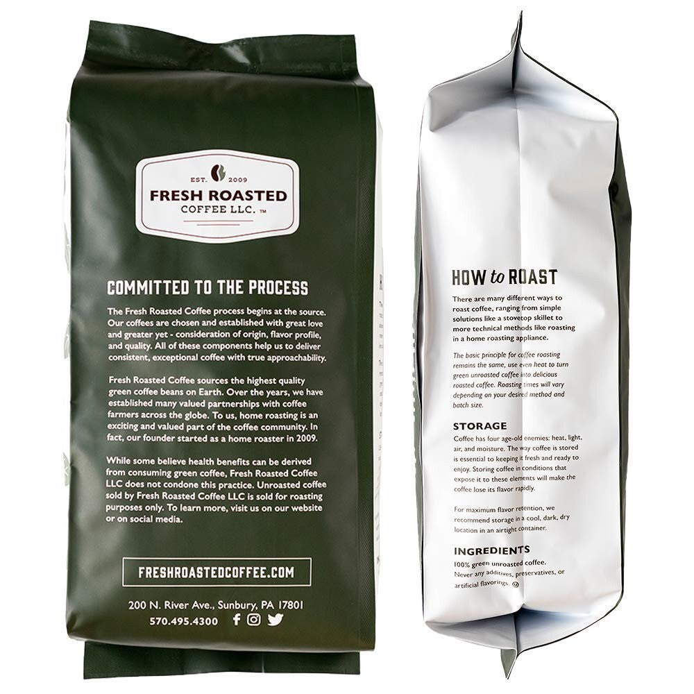Versatile Unroasted Colombian Decaf Coffee Beans - Roast to Perfection, 80 Oz