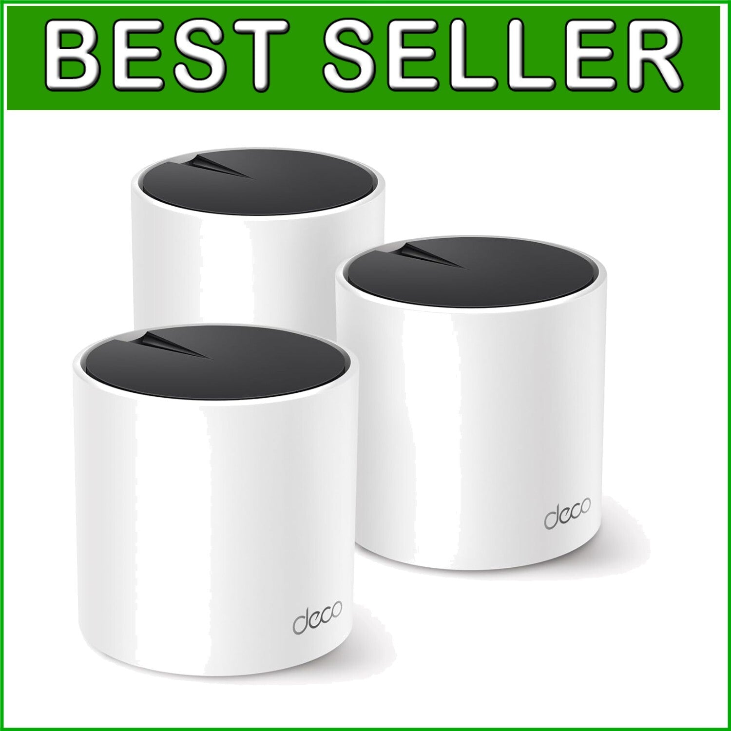 AX3000 Wi-Fi 6 Mesh System Deco X55 Pro - Covers 6500 Sq.Ft., Ideal for Gigabit