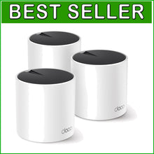 Load image into Gallery viewer, AX3000 Wi-Fi 6 Mesh System Deco X55 Pro - Covers 6500 Sq.Ft., Ideal for Gigabit