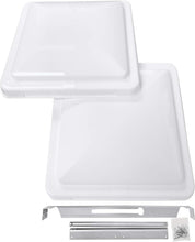 Load image into Gallery viewer, Versatile 14 Inch Trailer Roof Vent Cover - Durable &amp; Weather Resistant, 2-Pack