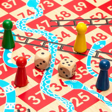 Load image into Gallery viewer, Timeless 2-in-1 Reversible Game Board: Snakes &amp; Ladders, Ludo - 11.3 Inches