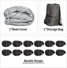 Load image into Gallery viewer, Durable UV Resistant Boat Cover 17'-19' - Fits Fishing, Ski, and Runabout Boats