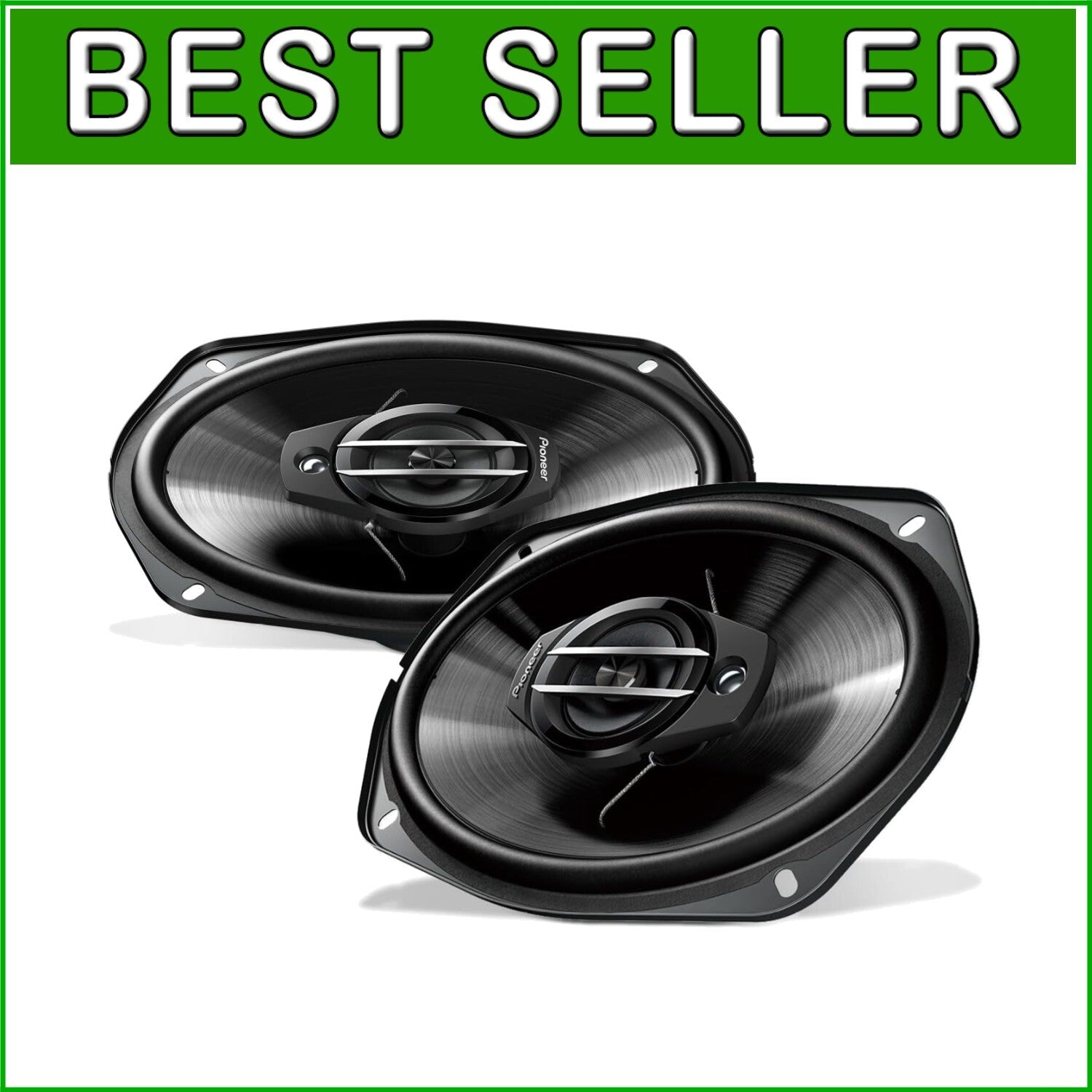 Dynamic 3-Way Coaxial Car Audio Speakers 6" x 9" for Immersive Sound Experience