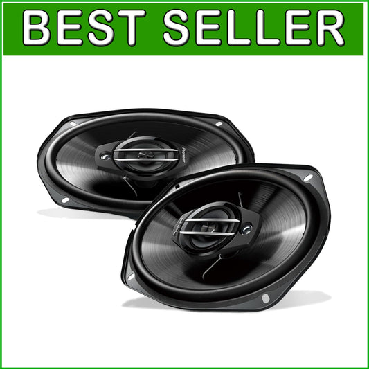 Dynamic 3-Way Coaxial Car Audio Speakers 6" x 9" for Immersive Sound Experience