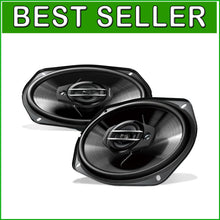 Load image into Gallery viewer, Dynamic 3-Way Coaxial Car Audio Speakers 6" x 9" for Immersive Sound Experience