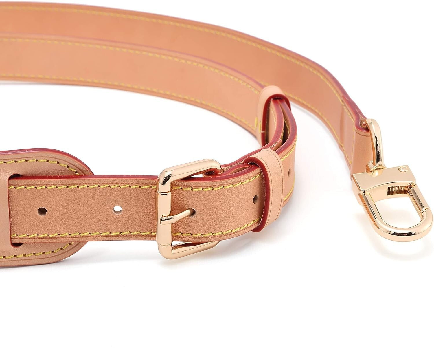 Patina Vachetta Leather Replacement Strap: Compatible with Keepall & Speedy Bags